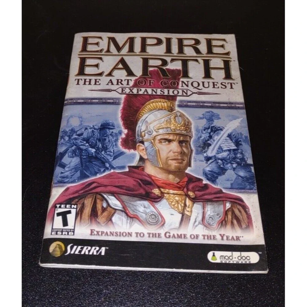 Empire Earth Expansion User Instruction Manual And Unit Diagram - Sierra 2002